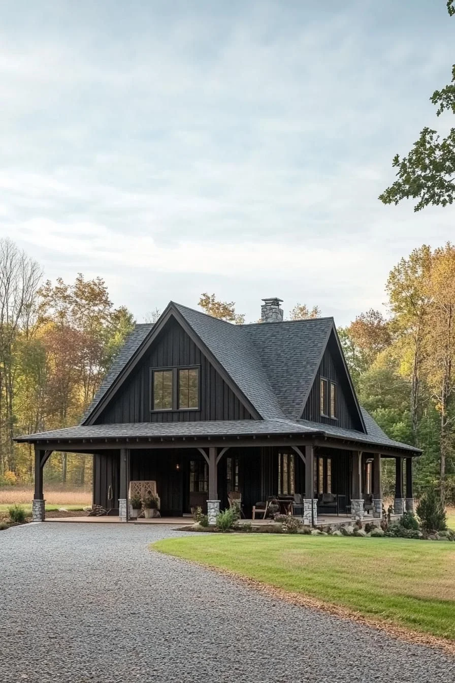 Rustic Style in a Countryside Retreat