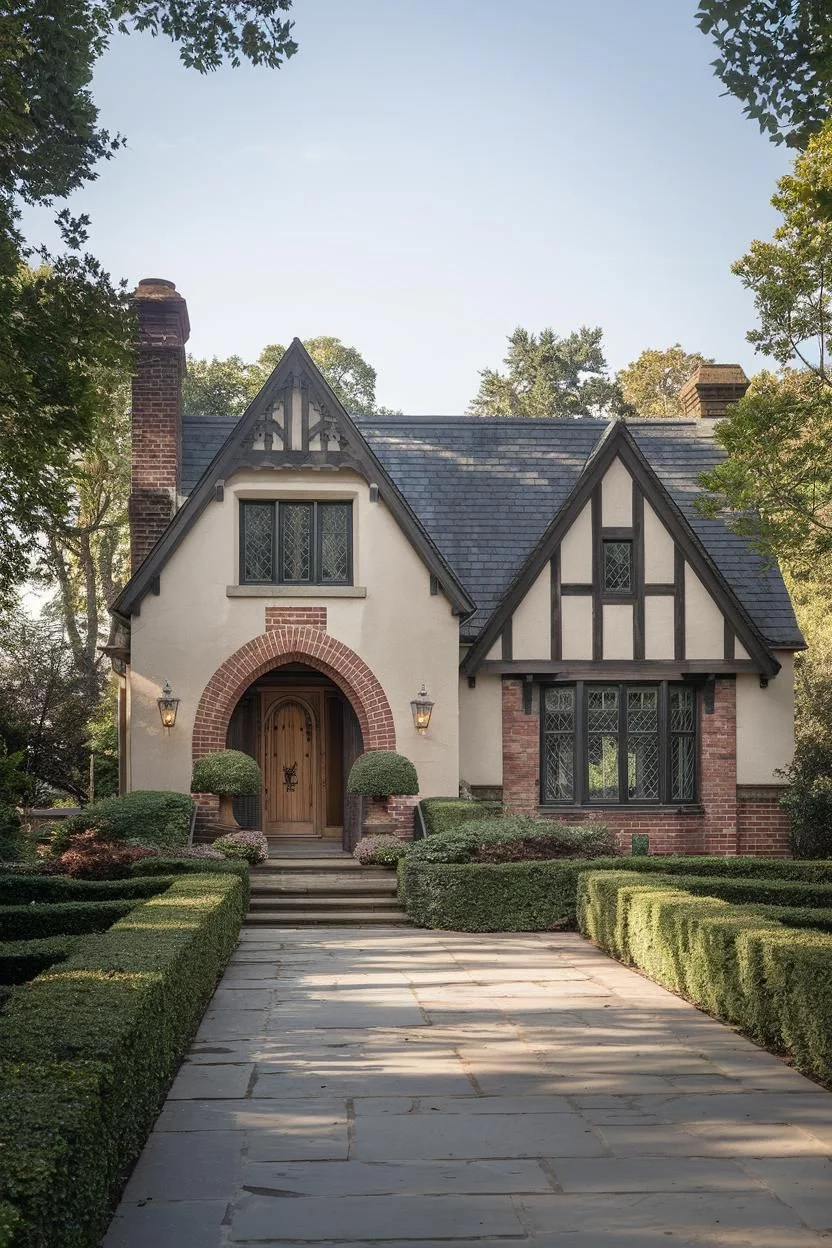 Brick Tudor Cottage with Classic Charm