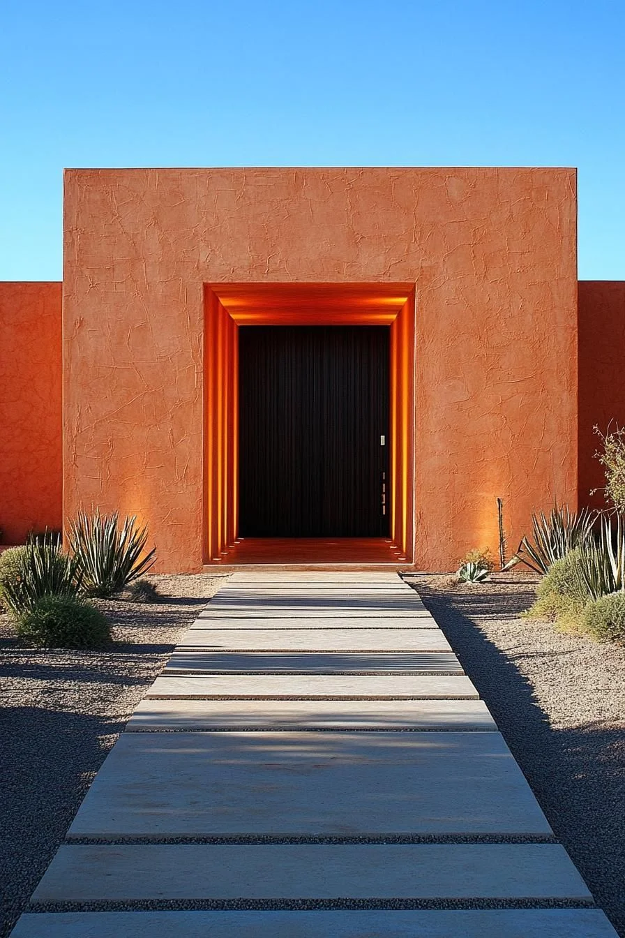 A Bold Terracotta-Roofed Villa
