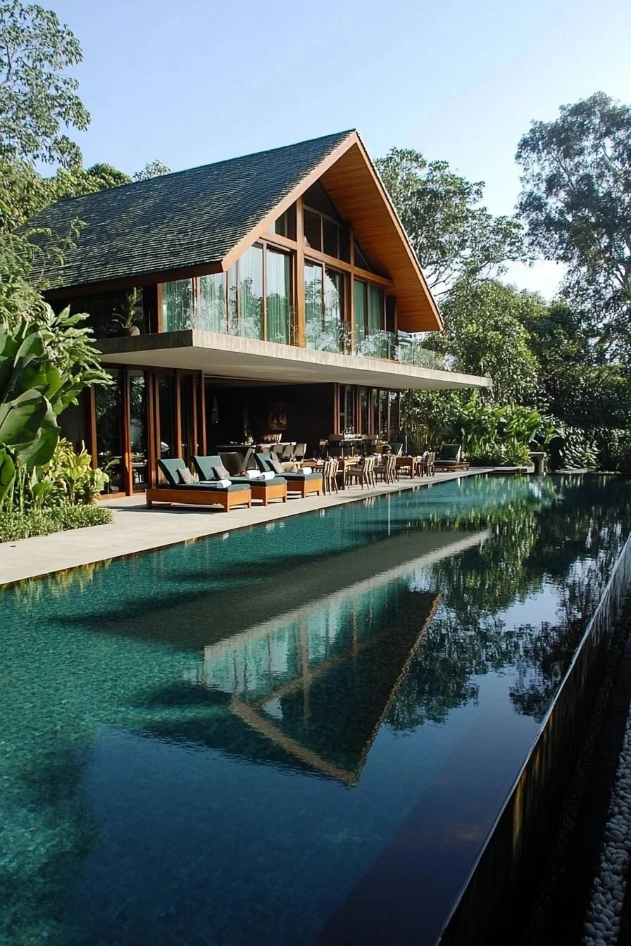 Nature's Reflection at Villa Verde