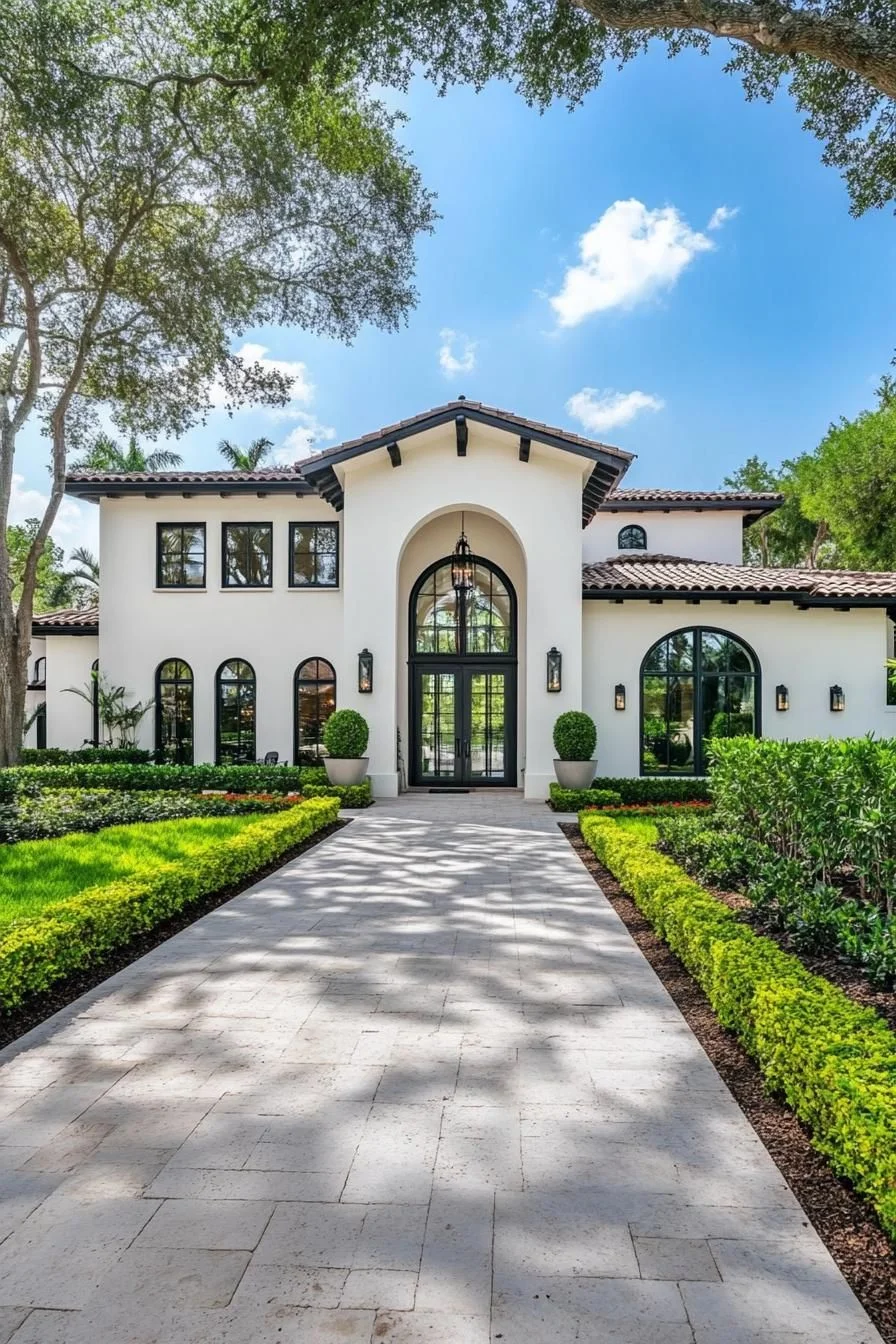 Sunlit Path to Arched Grandeur