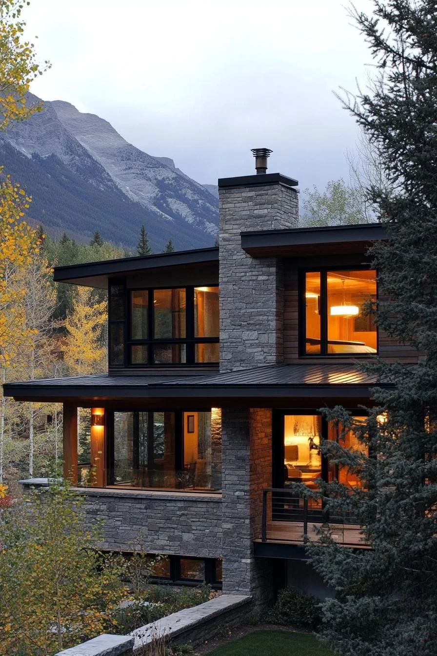 Modern Marvel Set in the Mountains