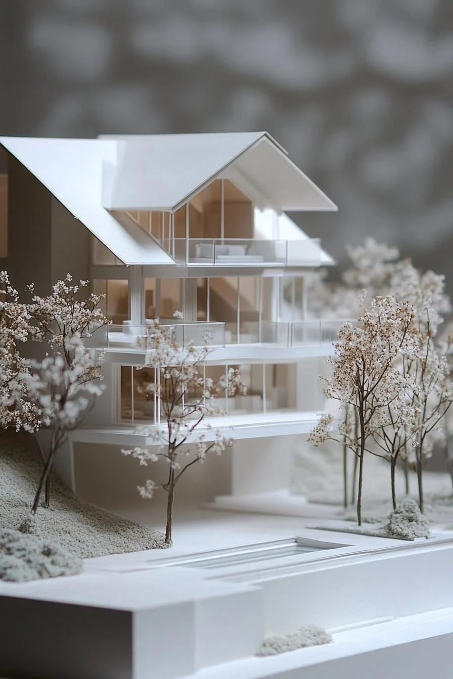 Small-Scale Modern Manor Design
