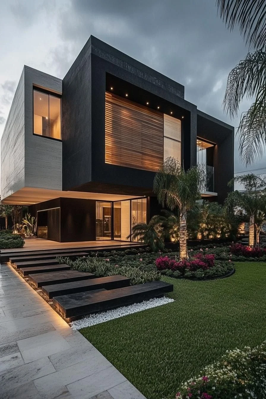 Futuristic Design in a Modern Mansion