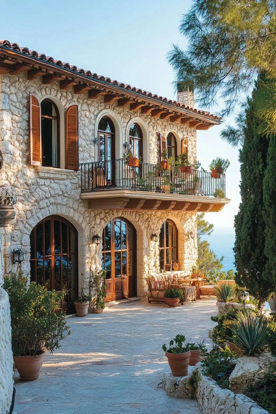 A Villa Where Stone Meets Sunshine