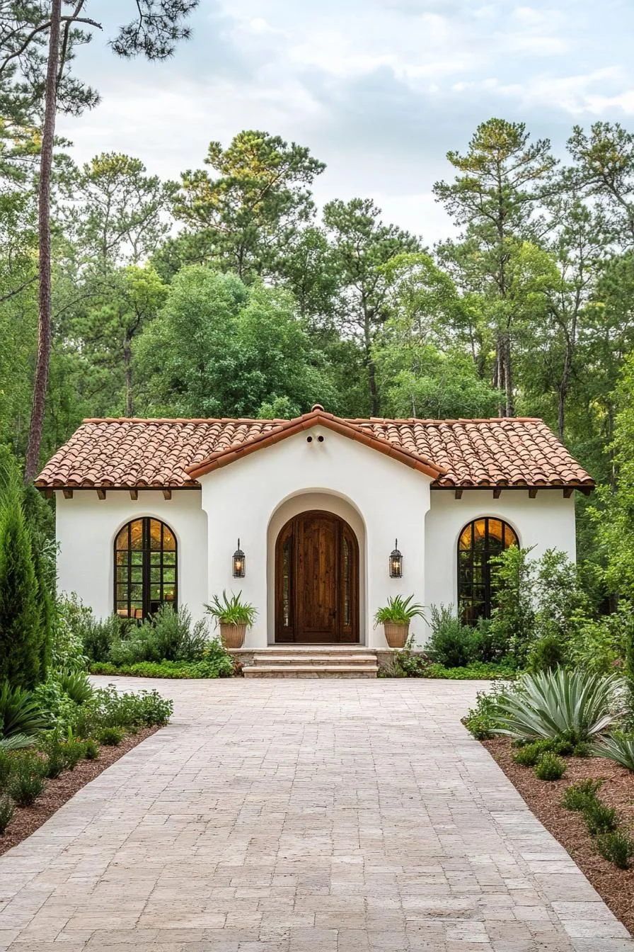 A Whimsical Adobe Nest, Spanish Style
