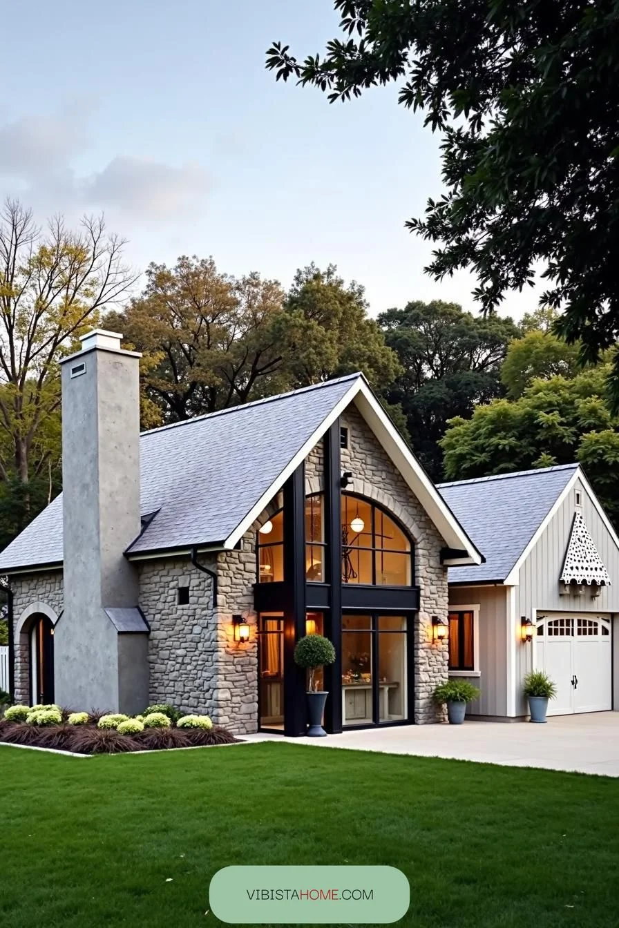 Countryside Refuge Built of Rock