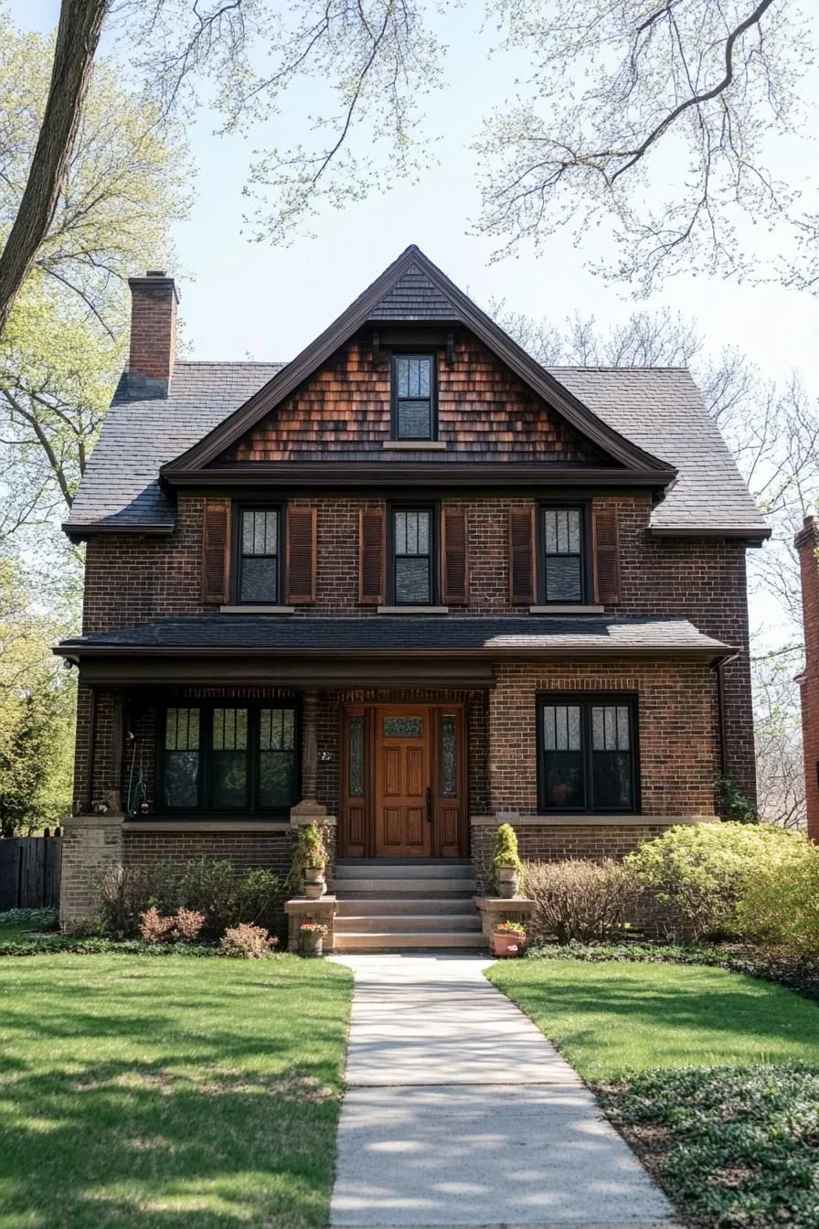 Historic Brick Home Design