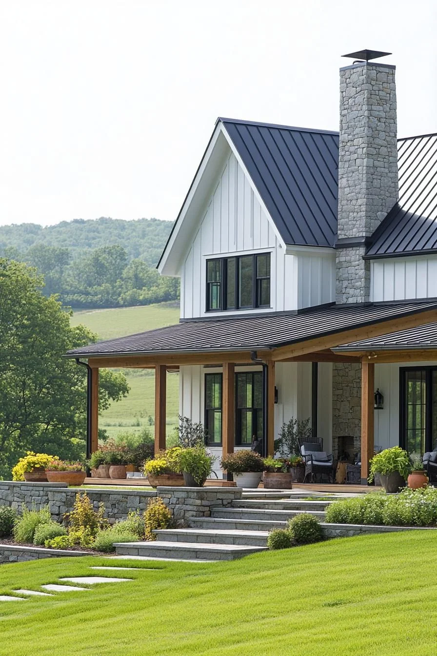 A Contemporary Spin on Rustic Chic