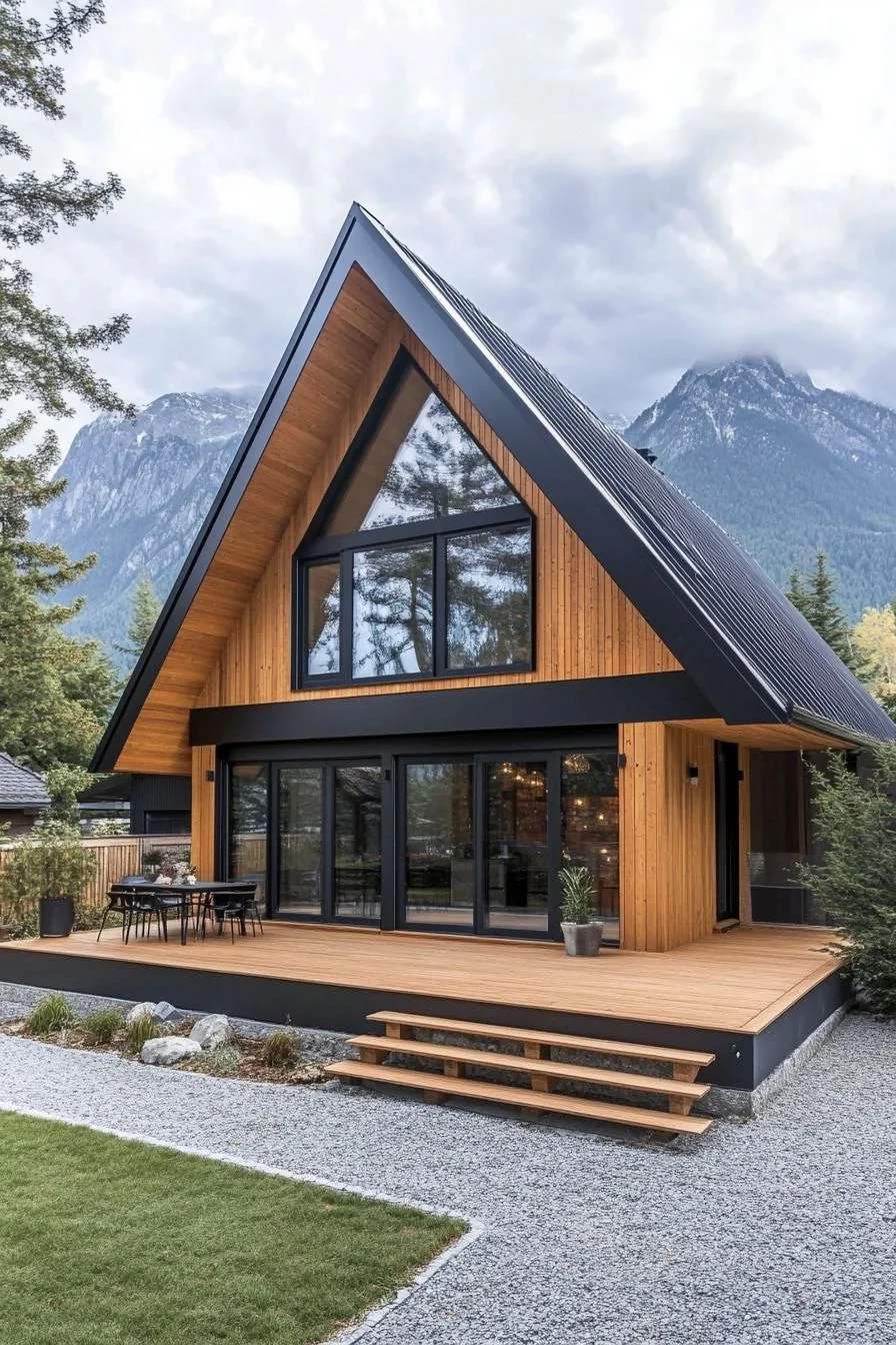 A Mountain Retreat with Scandinavian Style
