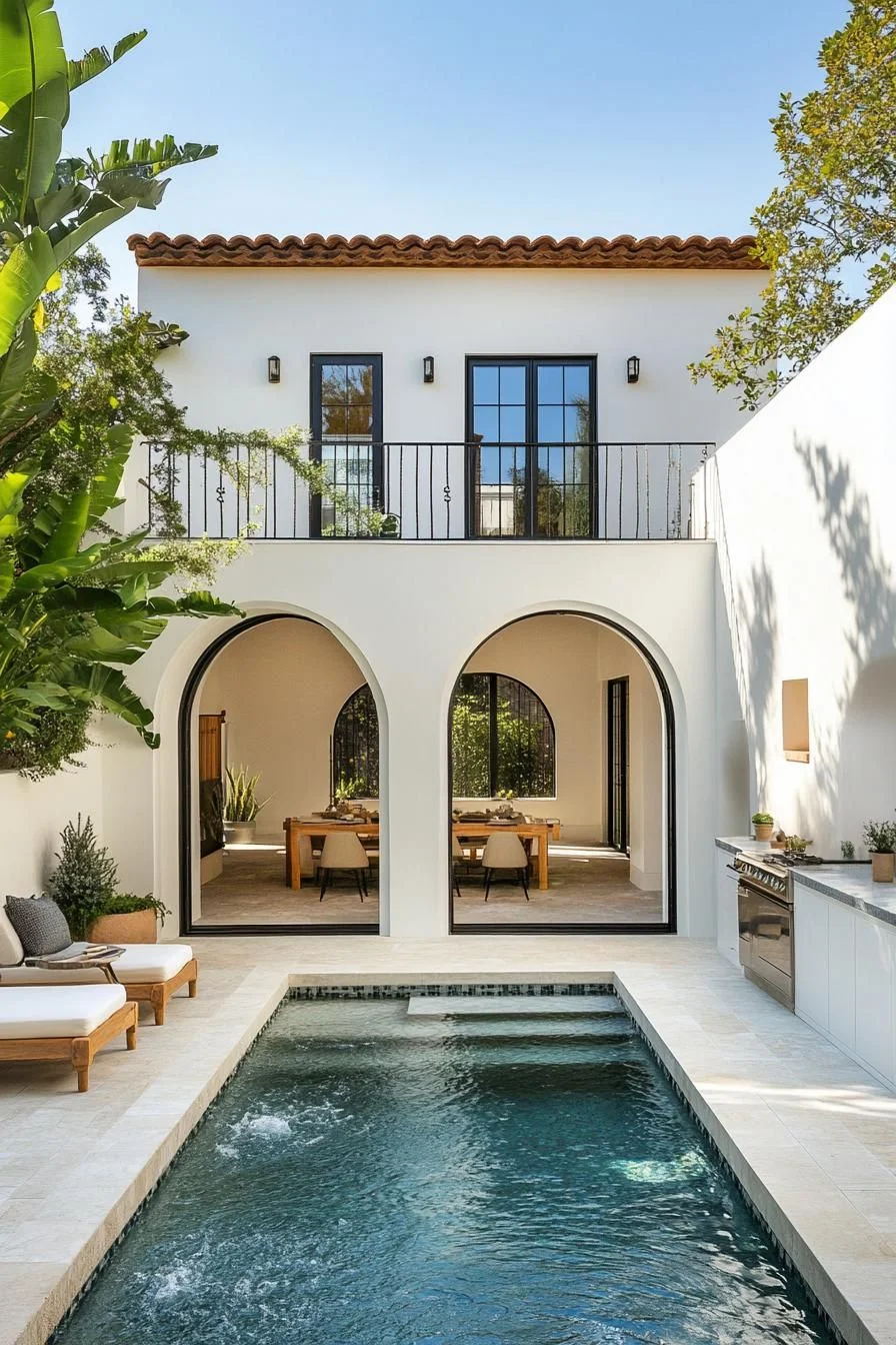 Spanish-Style Retreat Full of Arches and Calm