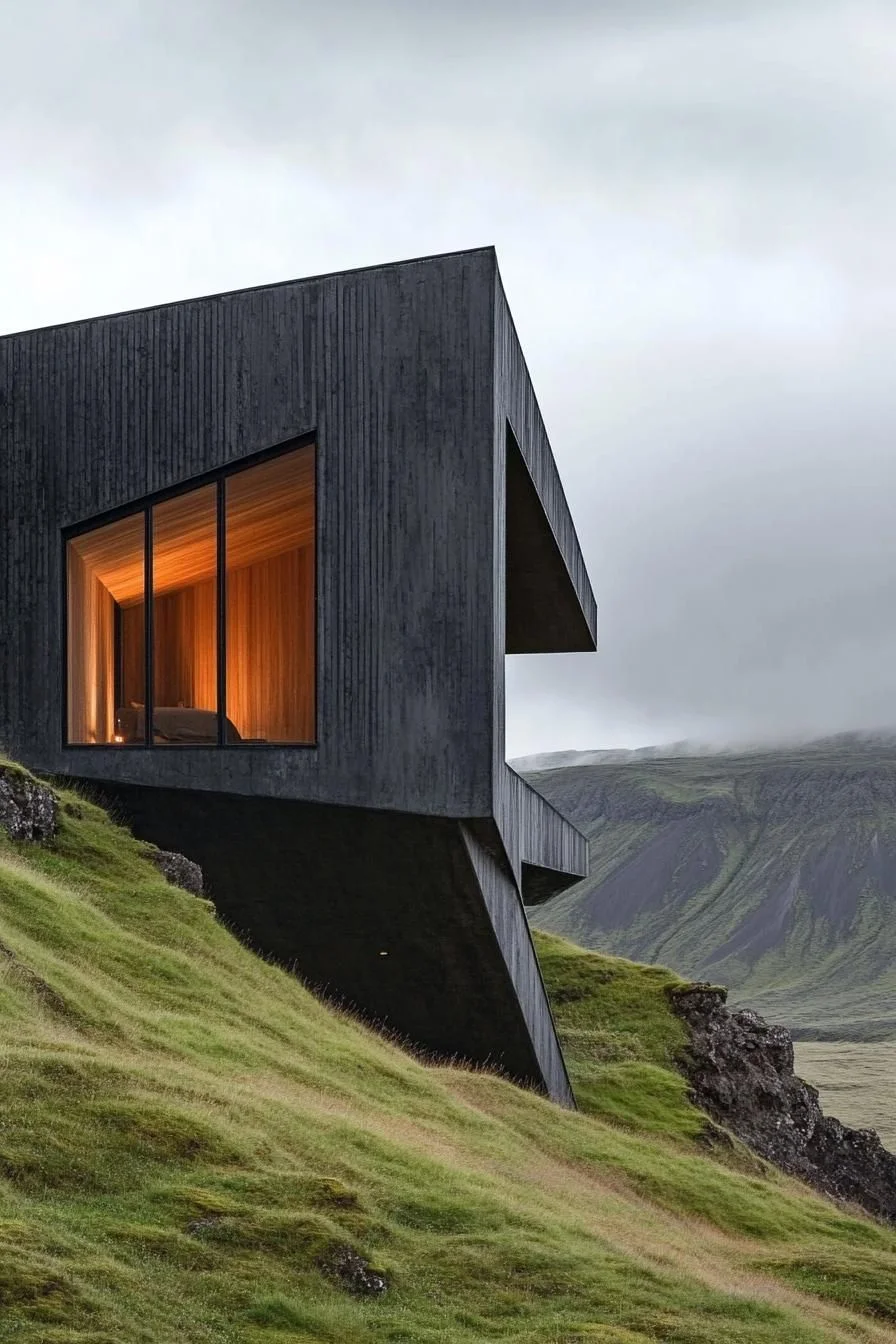 A Dark Ridge Retreat on a Stealthy Slope