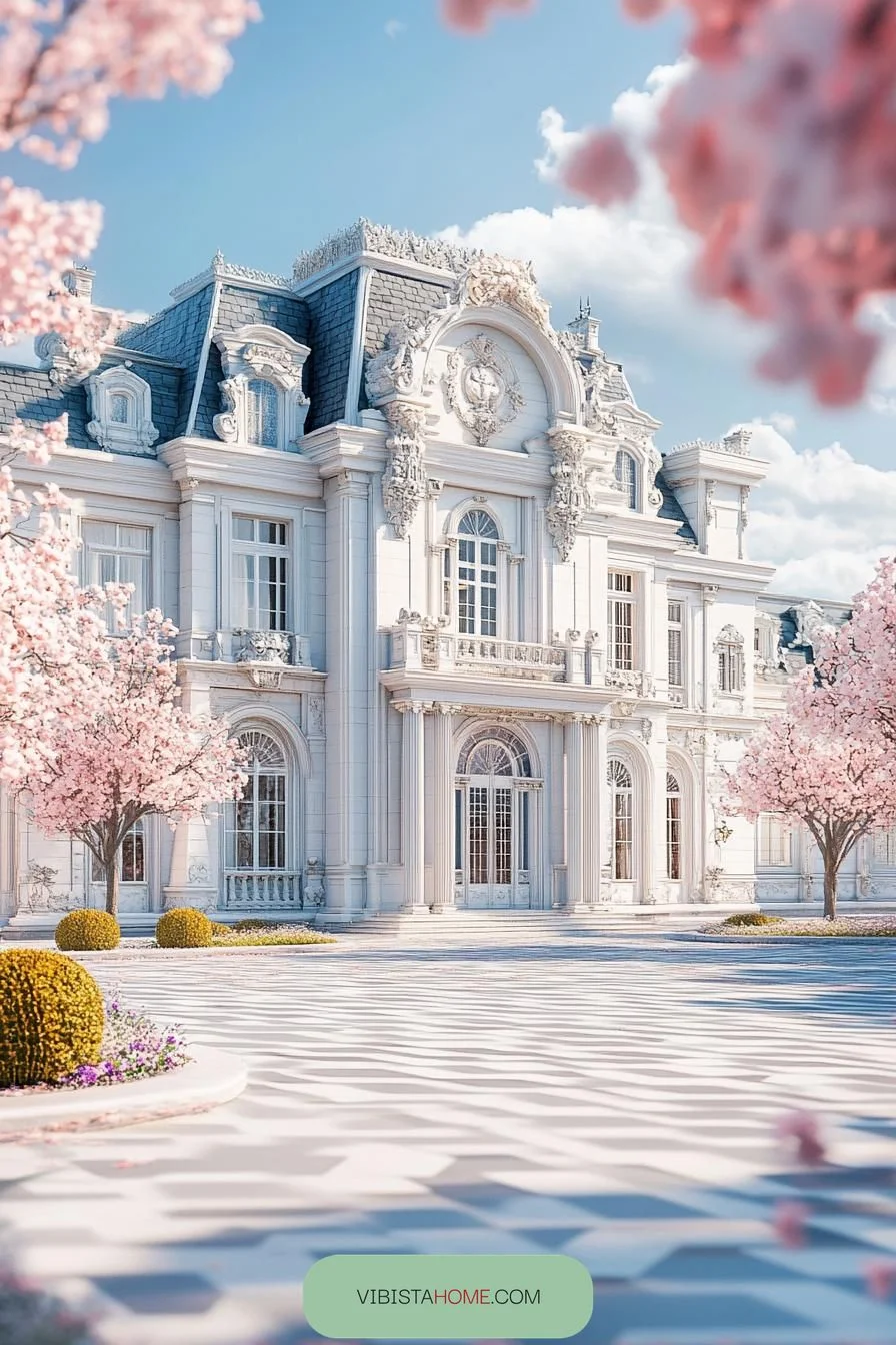 Blossom Brilliance Meets Baroque Bliss