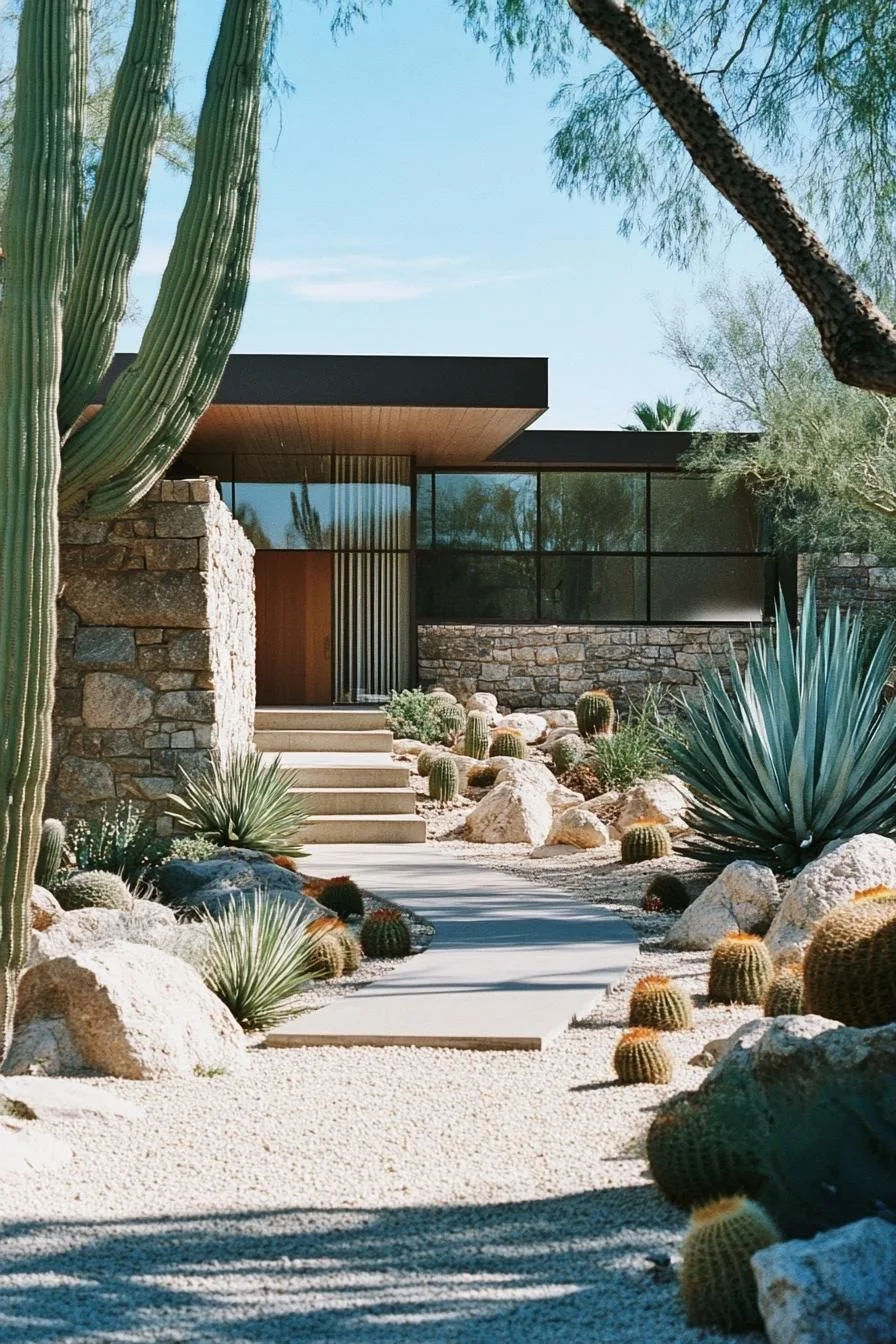 Desert Bungalow with Modern Lines