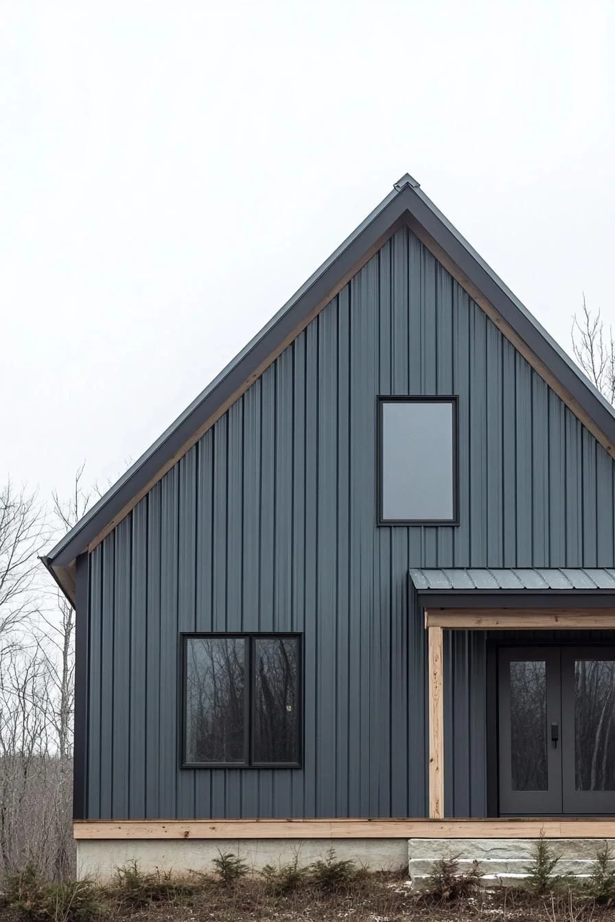 Gabled Metal Home Design