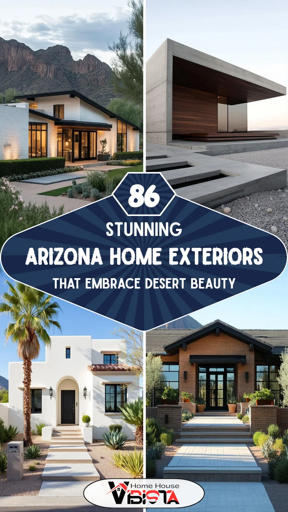86 Arizona Home Exteriors That Embrace Desert Beauty
