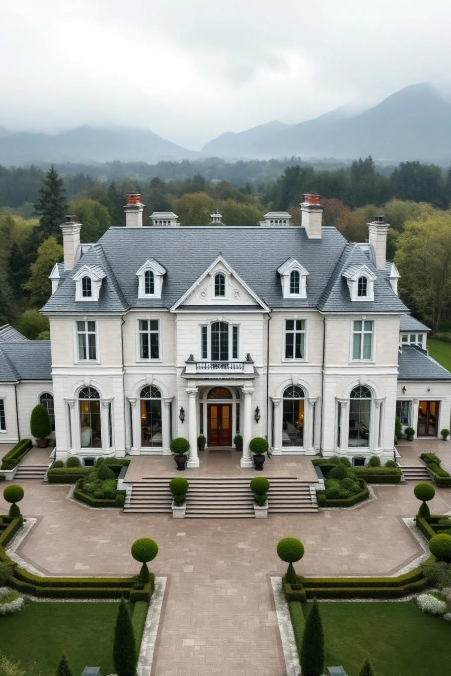 Grand Estate in the Misty Mountains