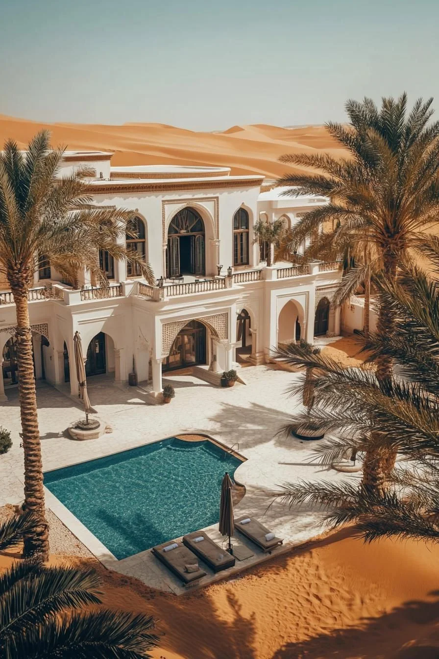 Jewel-Toned Desert Oasis