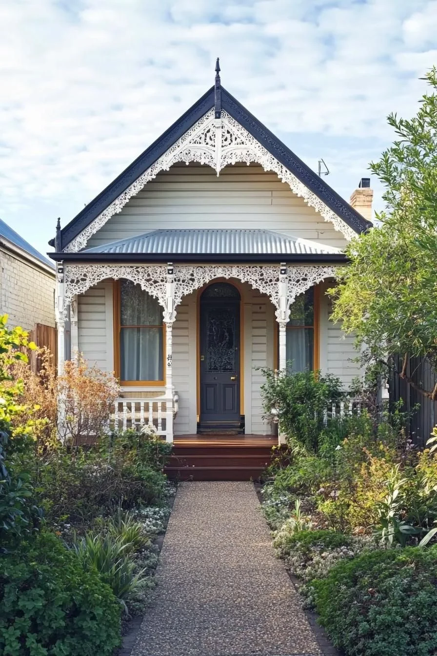 A Small Cottage With Bold Victorian Character