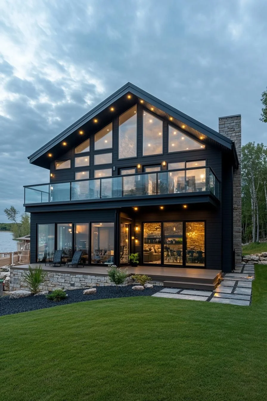 Modern Lakeside Retreat