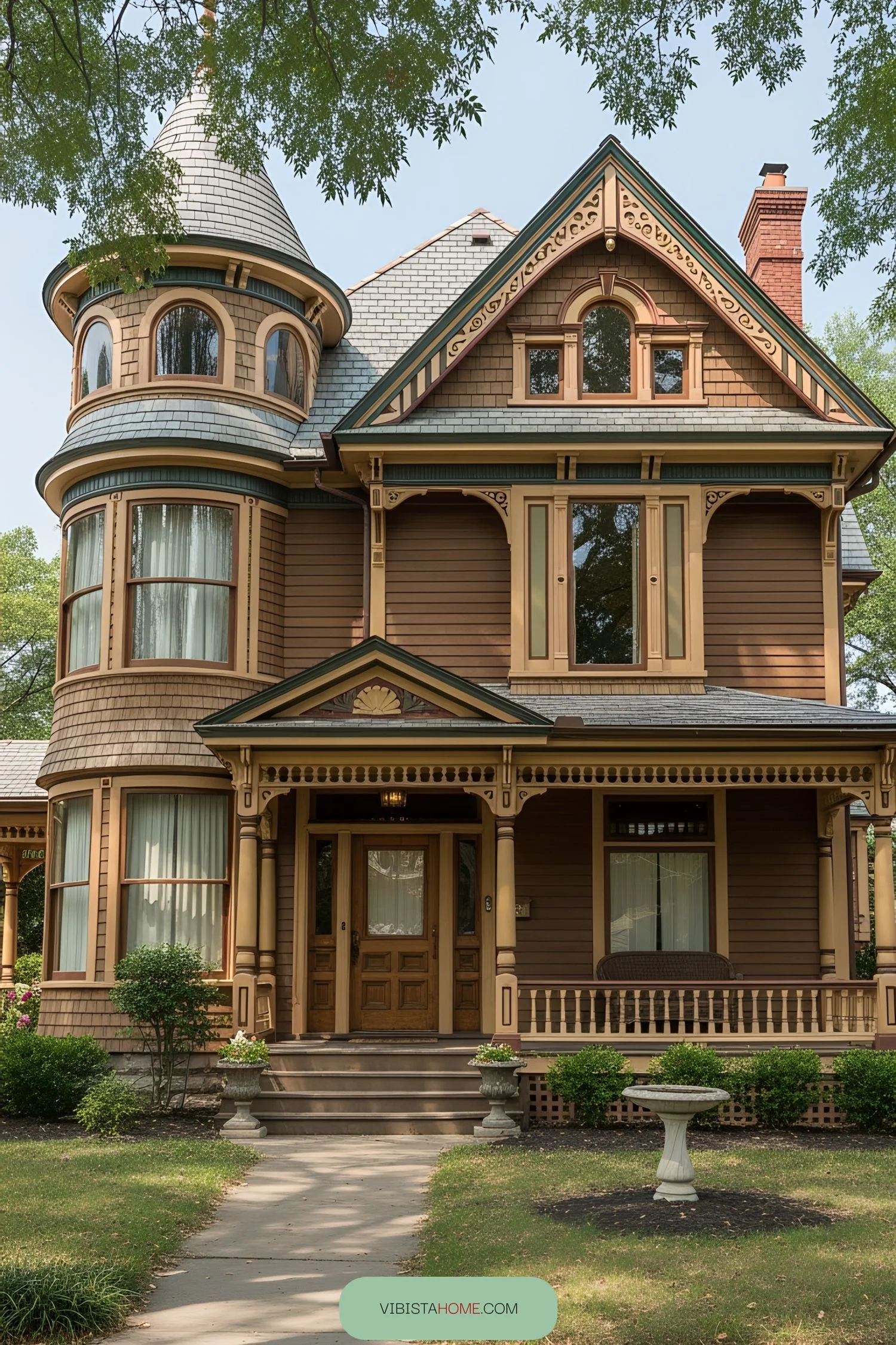 A Victorian Fantasy Built Around Turrets