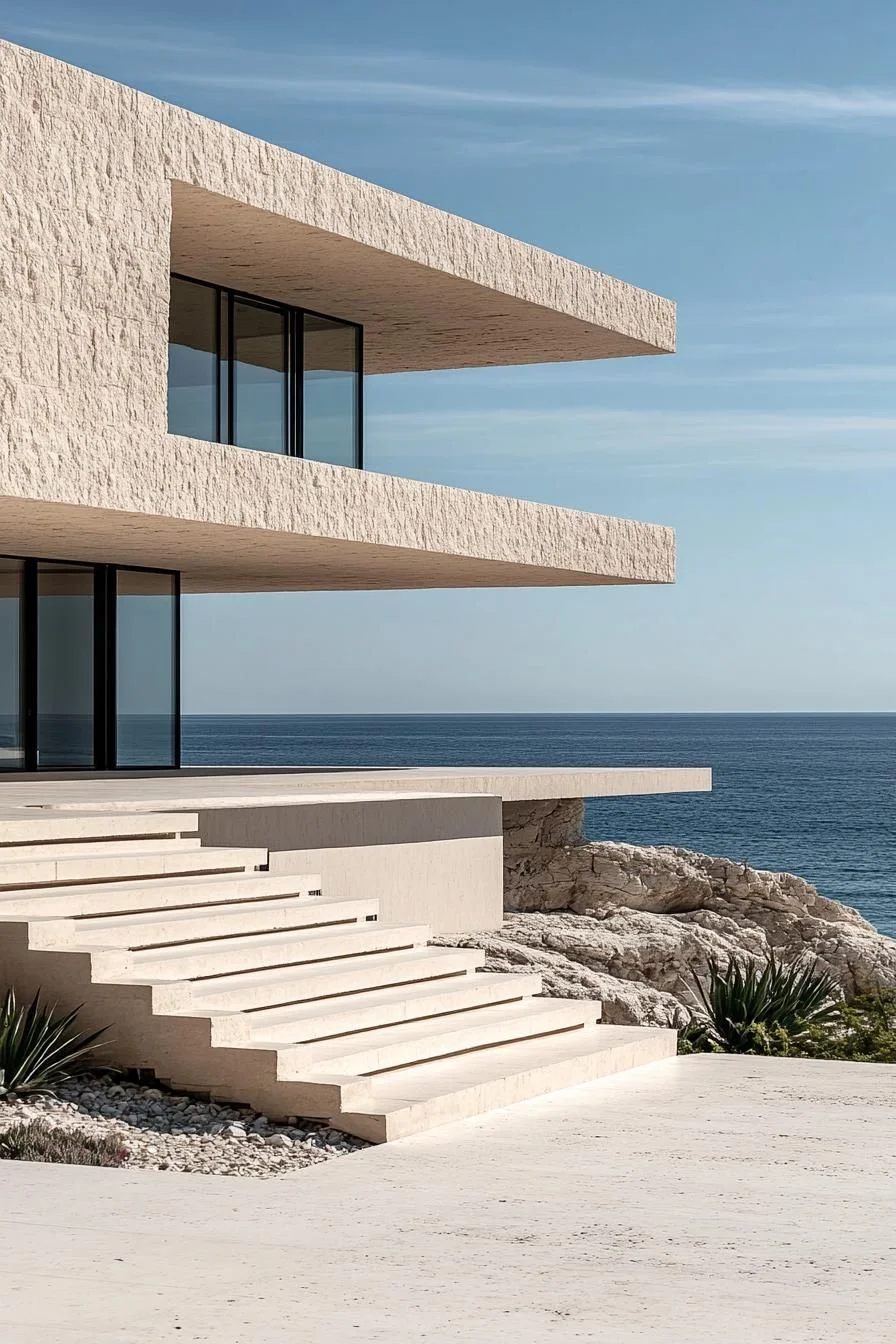 A Retreat Painted Across the Clifftop