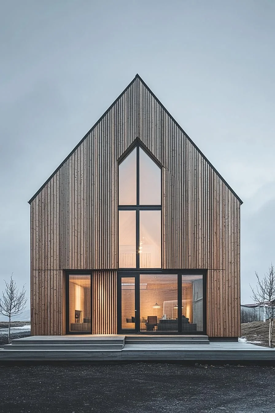 Apex Cabin Timber Facade Design