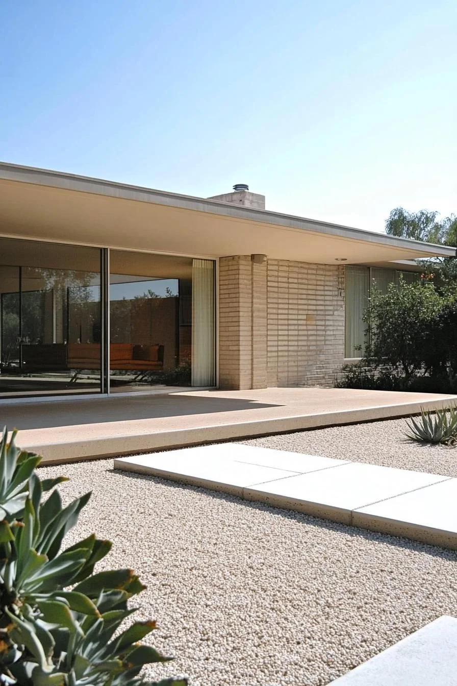 Simple Lines in a Desert Oasis