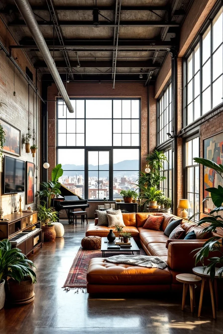A Sunny Loft Built for Music