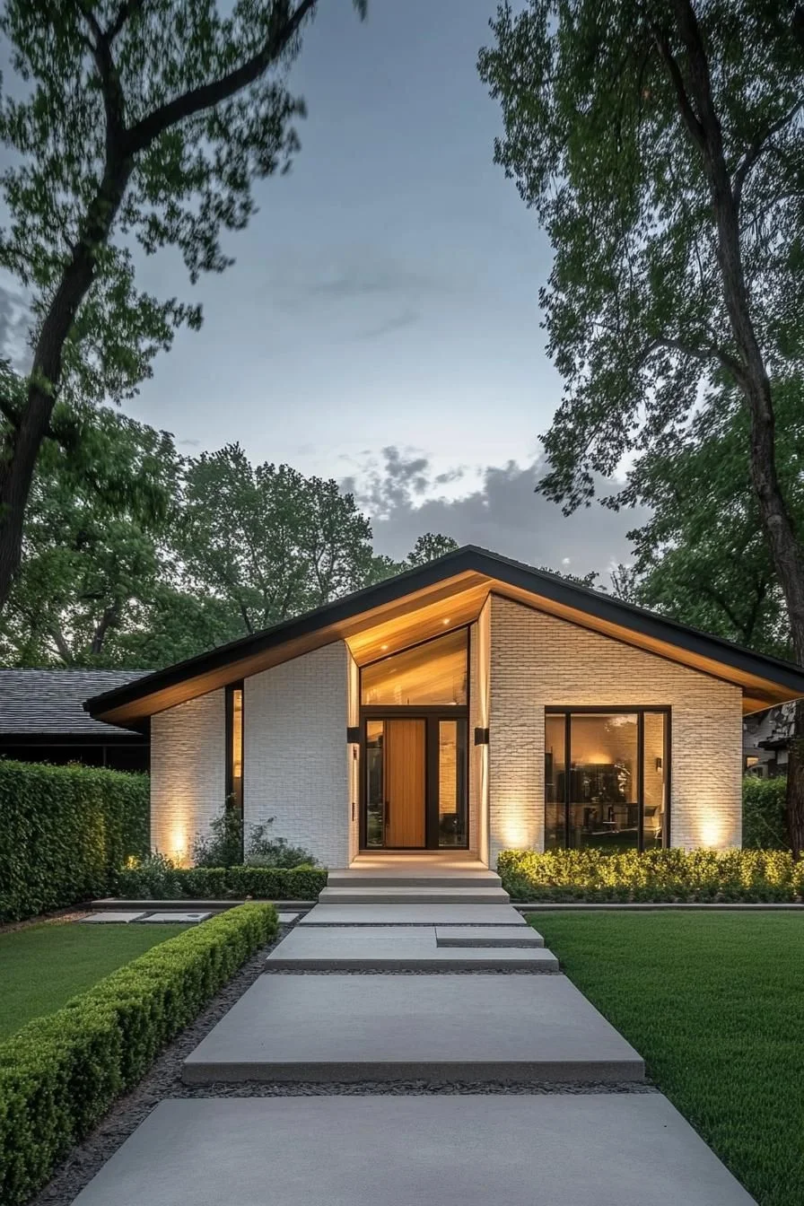 A Playful Woodland Bungalow Design