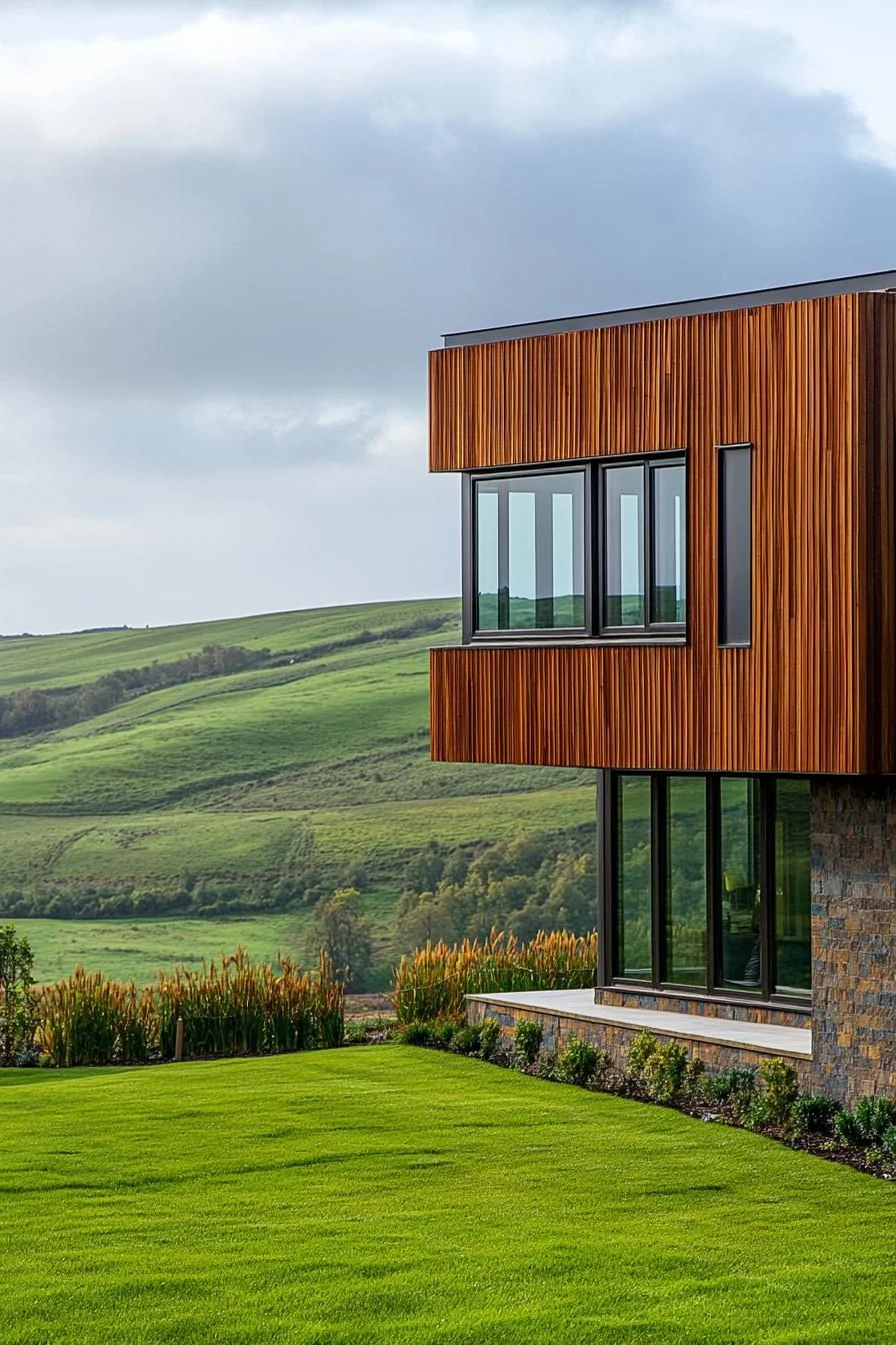 Industrial Steel Structure With Natural Wood Cladding - photo 4