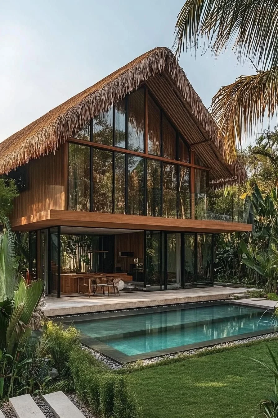 Rustic Rhapsody: A Bamboo Villa Escape