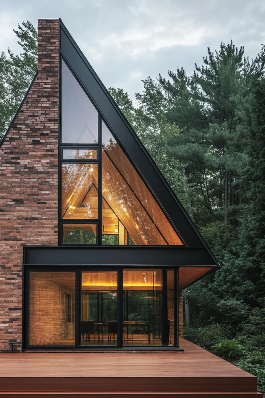 A Framed Fantasy: Triangular Bricks and Bliss