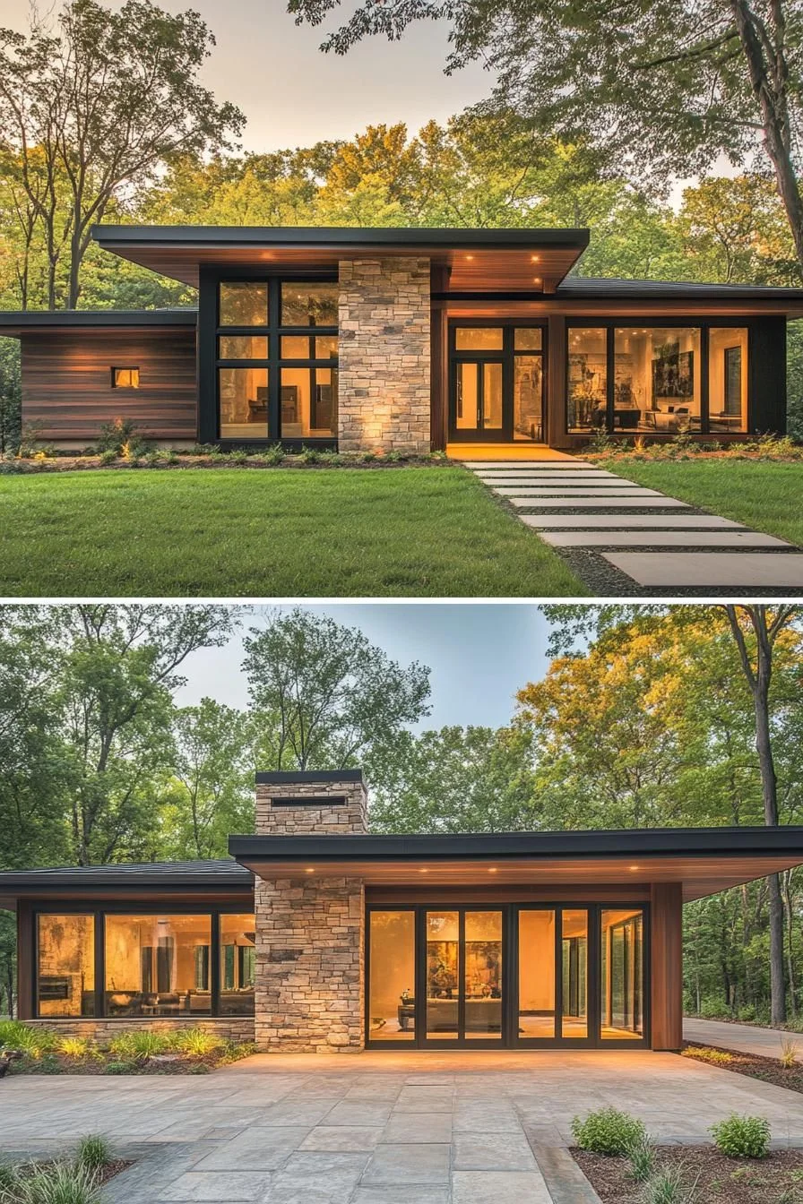 Ravishing Ranch Bathed in Evening Light