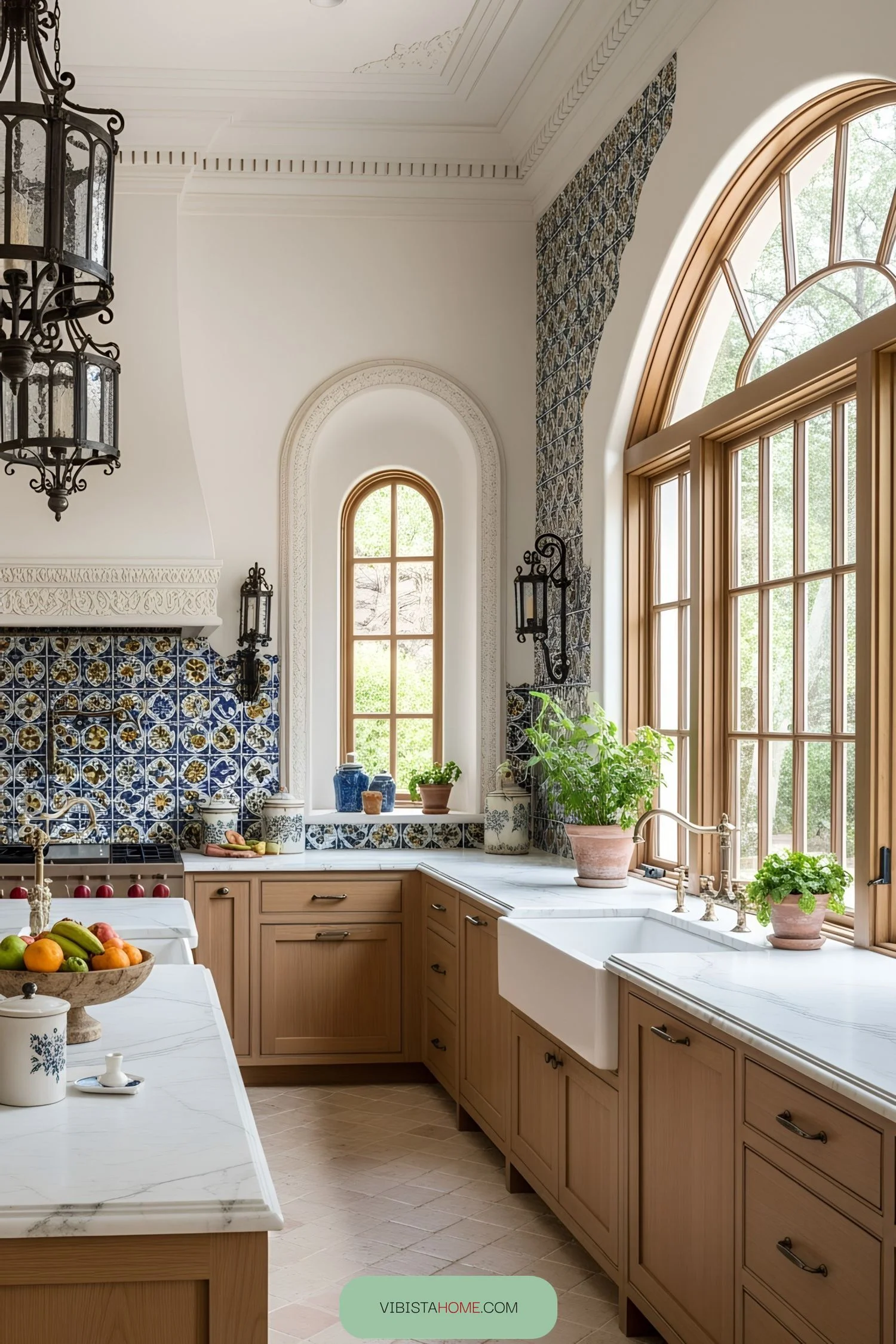 Spice and Tile in a Spanish Kitchen