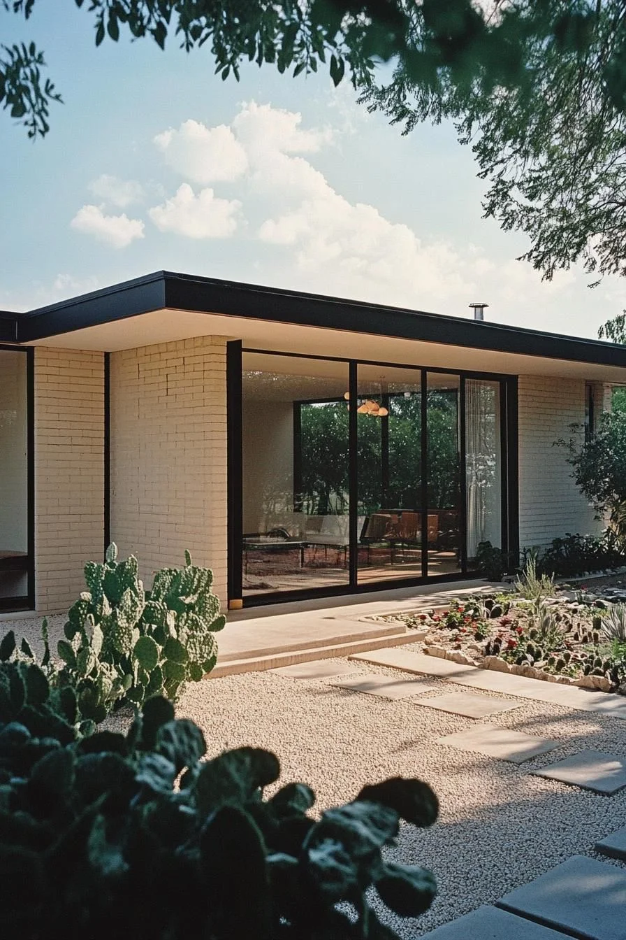 A Quiet Brick Retreat in Arizona