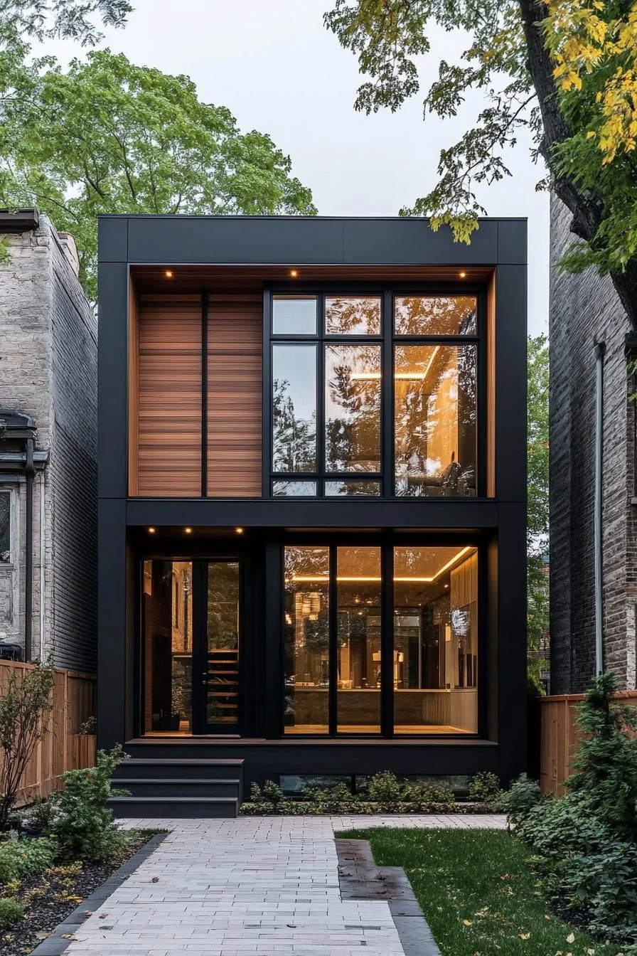 A Cube-Shaped Home Among the Trees