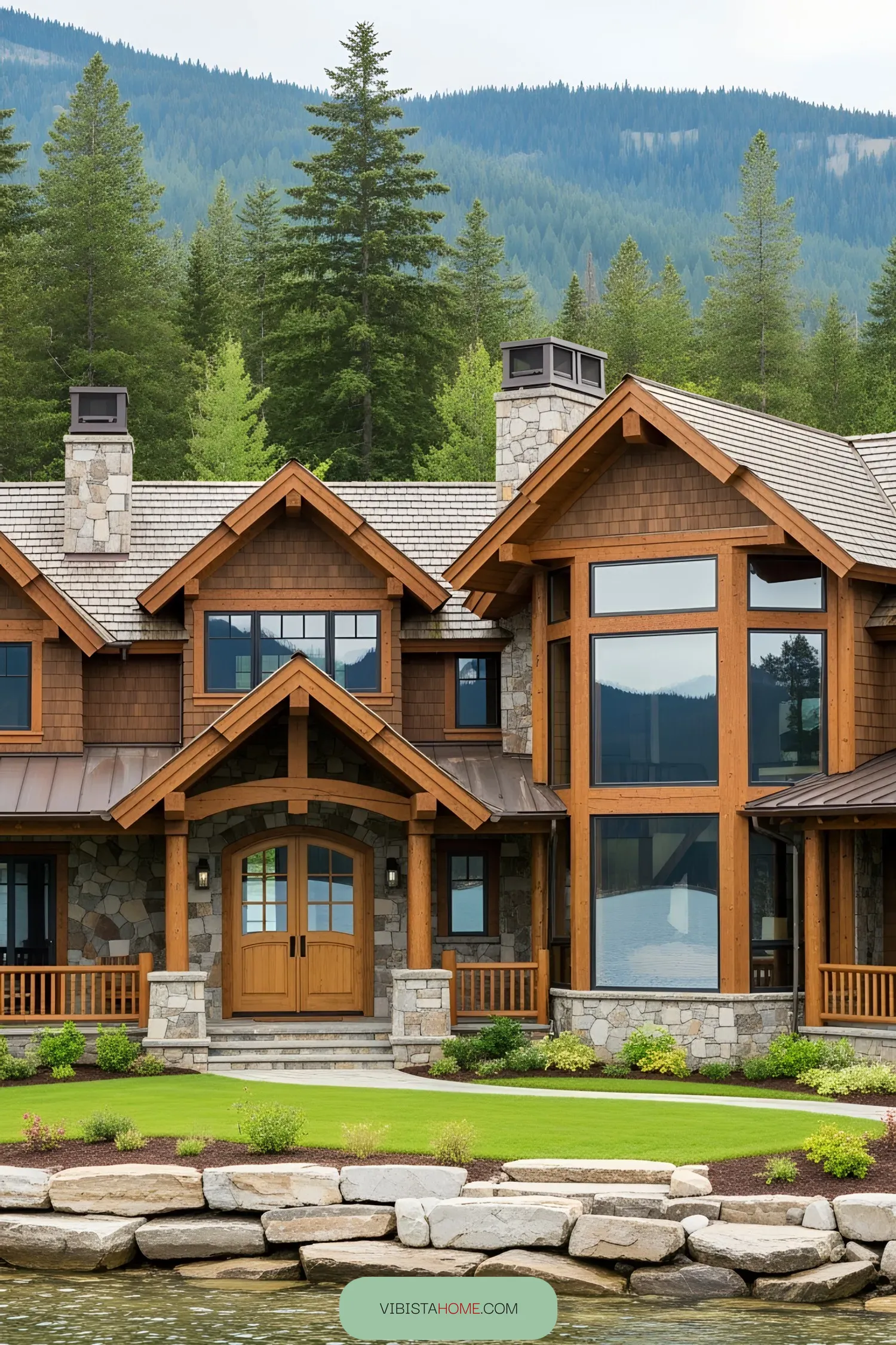 A Luxury Lakeside Retreat Fit for Royalty