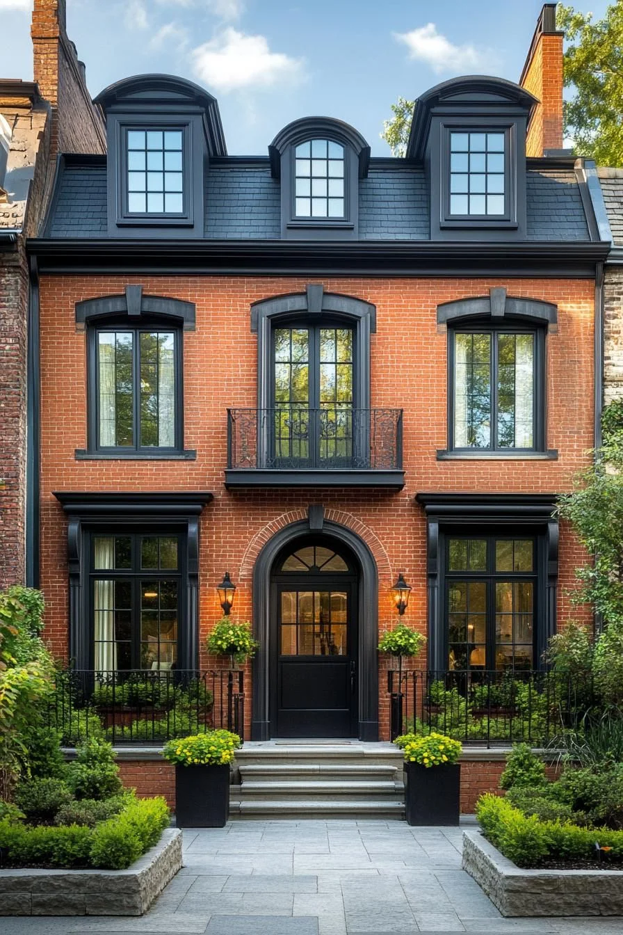 Classic Style Meets Urban Townhouse Living