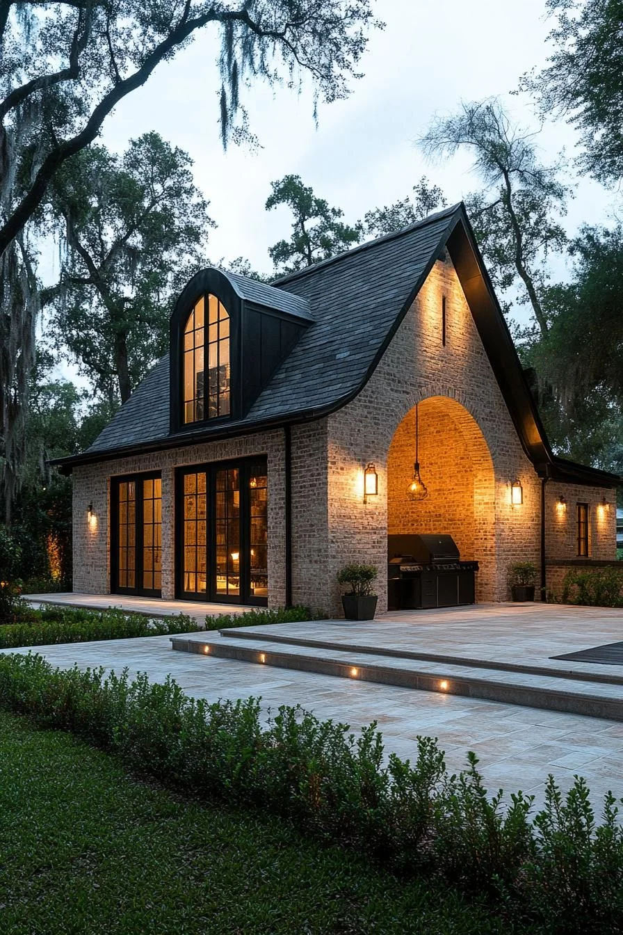 A Brick Sanctuary Blending Old and New