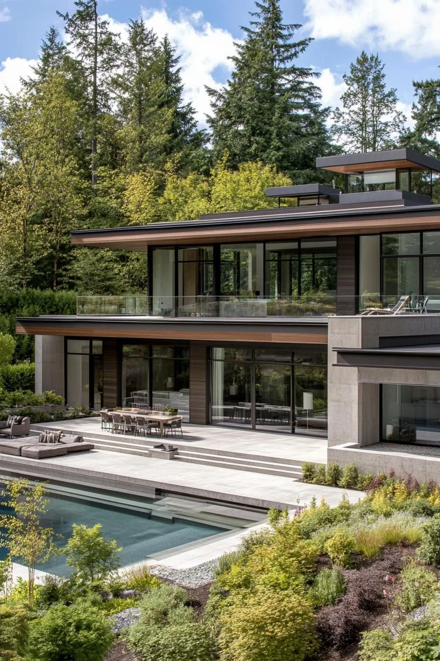 Pine-Framed Architectural Paradise