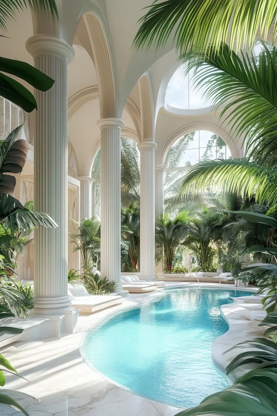Indoor Pool Built for Luxury