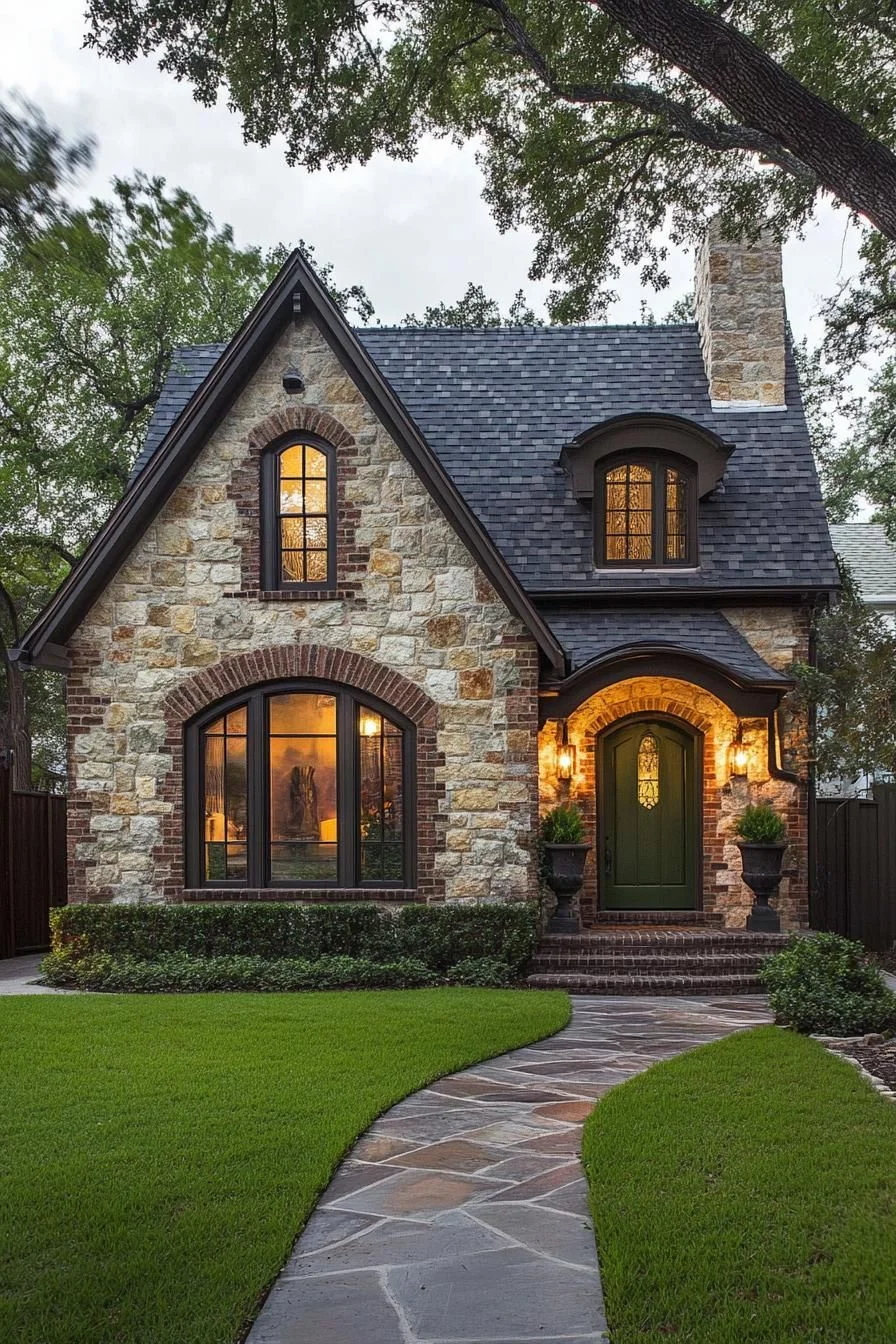 A Dreamy Cottage with a Chiseled Hearth
