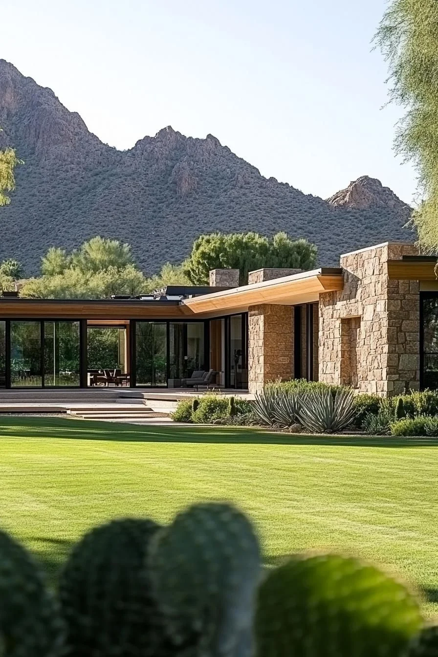 Stone Walls Meet Mountain Views