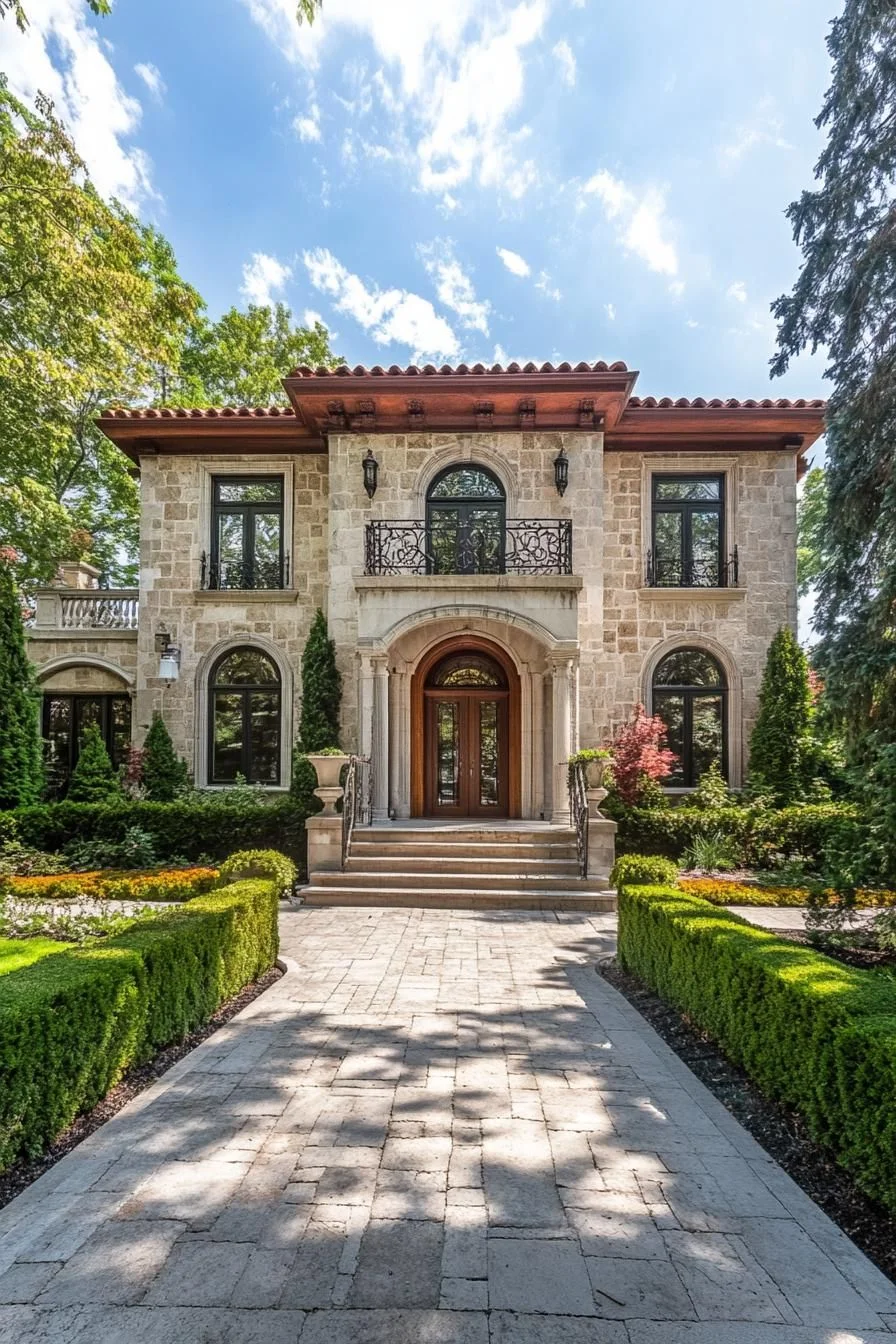 An Elegant Stone Retreat