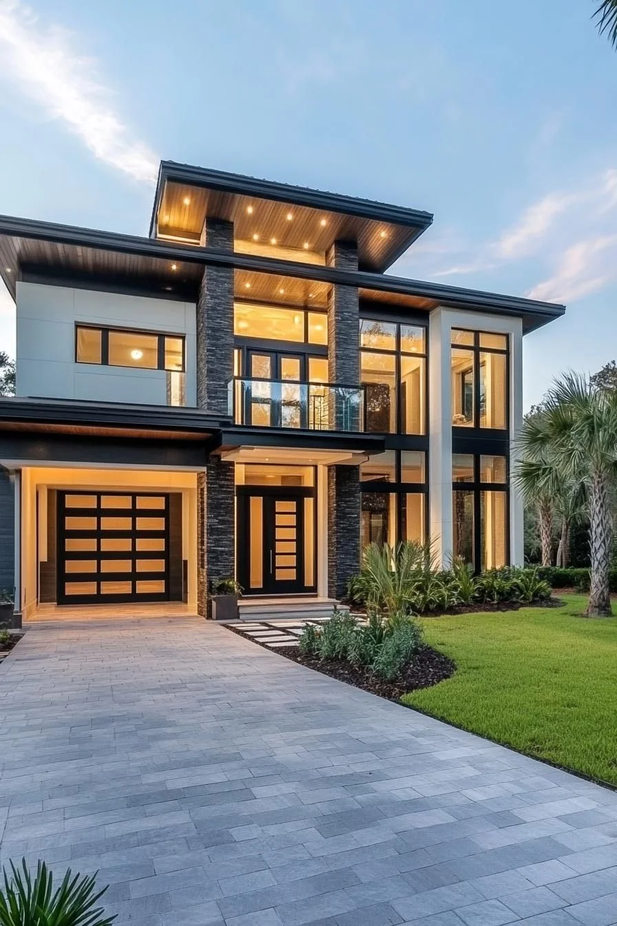 A Retreat With Modern Architectural Rhythm