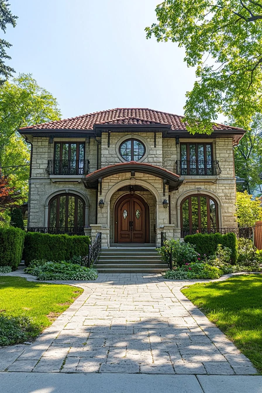 A Grand Brick Estate