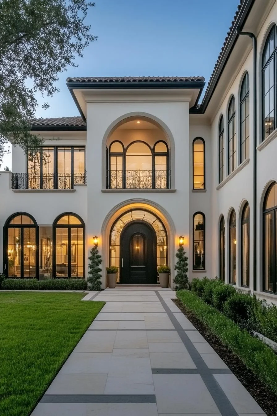 Modern Home With a Grand Entrance