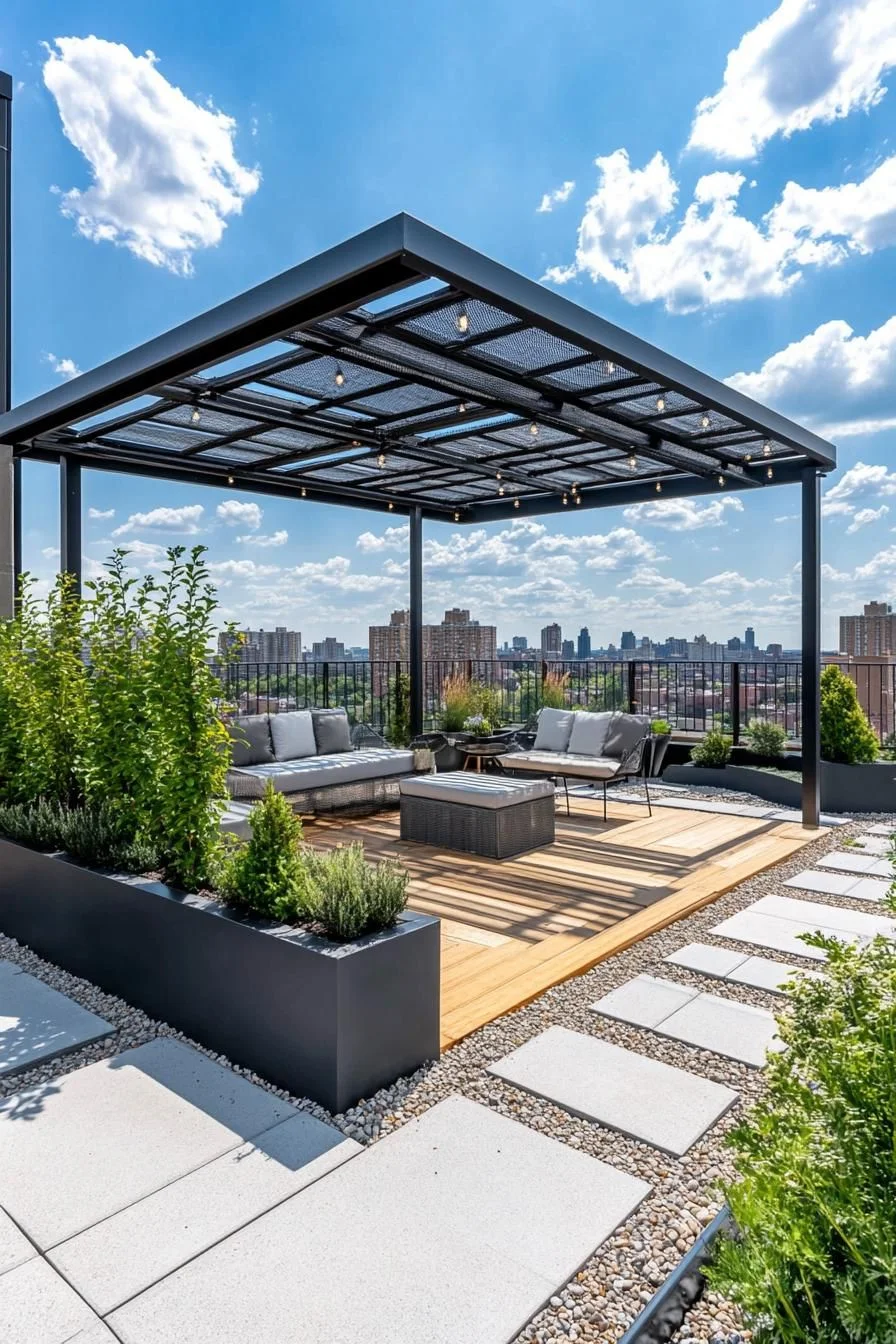 A Dreamy Escape on the Roof