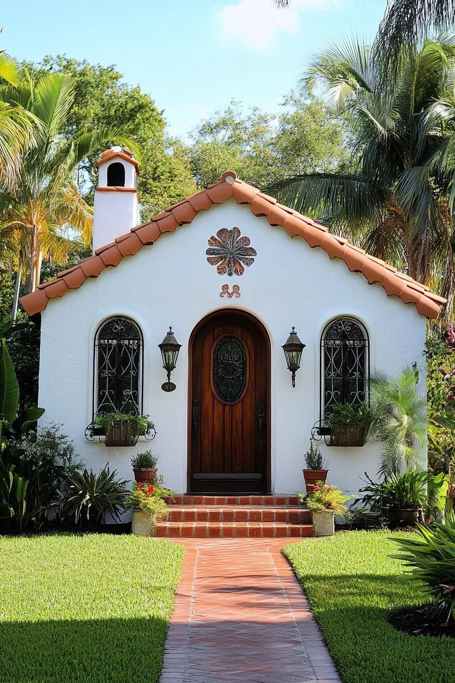 A Tiny Terracotta Escape in Spanish Style
